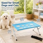 Dog Grooming Hammock Stand  Foldable Dog Bath Holder Sling Shower Chair