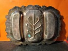 Vintage Antique Wallace 3 Compartment Well Silver Plate Meat Tray Tree Of Life