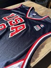 Champion Usa Basketball Vince Carter  9 Jersey Blue white red Size 48