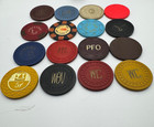 Lot Of -16 -gaming Chips  Some Casinos-some Illiegal Clubs- Free Delivery