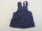 Carter s Toddler Girls Overall Dress Thanksgiving Turkey Graphic Polka Dot 3m