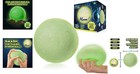Glow In Dark Moon Stress Ball For Kids And Adults  3 75 Inch Squeeze Toy