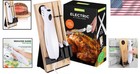 Electric Carving Turkey Slicer Knife Food Cutter Bread Cheese Fruit Kitchen