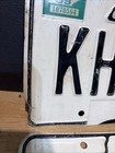 1968 1969 Tennessee License Plate Registration Sticker  Pair  storage  Box 