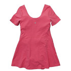 New Lululemon Size 8 Align Short Sleeve Dress Sakp Sakura Pink 3  Liner Nulu