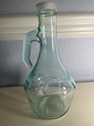 The Olive Garden Italian Restaurant Green Glass Jar Bottle Decanter Dressing