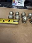 Antique Vintage Floor Safe  Bank Vault Door Day Gate Finials 