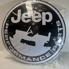 Jeep Performance Parts Round Metal Dome Sign Wallart  Garage man Cave office Bar