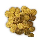 Seven Seas Pirates Coins - Gold Doubloons - Metal - Lot Of 100