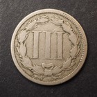 1867     Three Cent Nickel       Nice   - Free Shipping  C1556