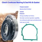 Wet Clutch Crankcase Outer Gasket Bearing Seals For Yamaha Rhino 700 2008-2013