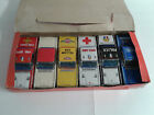 Vintage Koyo Japan 6 Tin Friction Assorted Cars Original Box