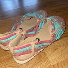 Authentic Originales Murillos Flat Sandals Made In Mexico  25 Size  8 5 In Us 