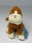 Htf Rare Retired 2005 Webkinz By Ganz Cheeky Cat Orange Plush Used Code Tag P46