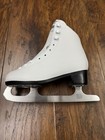 Lake Placid Cascade Girl s Figure Ice Skates White Size 4