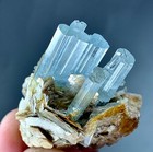 Cluster Of Aquamarine Crystals Specimen From Skardu Pakistan 85 Carat