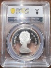 1984 S 1 Canada Toronto Silver Dollar Pcgs Pr 69 Deep Camo  Beauty 
