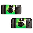 Fujifilm Quicksnap One Time Use 35mm Camera With Flash  2 Pack