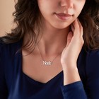 Personalized Name Necklace 925 Silver  Name Necklace For Women  Custom Jewelry