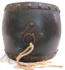 Vintage Taiko Hanging Drum Japanese Traditional Instrument   9 1  h7 9in 77 5oz Fs