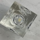 Piezo Table Lighter Heavy Glass Ice Cube  Antonio Imperatore Nestor