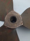 Vintage Brass Propeller 3 Leaves 13 X 11 Lh