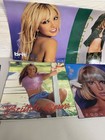 Britney Spears Calendar Lot Of 4 2000 2002 2003 2004 Y2k Vintage Collection