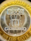1990s Las Vegas Hilton  999 Silver Strike 0 6oz Starlight Express Vtg As-is