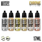 Paint Set - Chrome-airbrush Brush Acrylic 17ml Tones