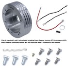 5   6 Hole Billet Steering Wheel Hub Adapter Compatible With Chevrolet Models   