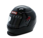 New Racequip Pro25 Sa2025 Helmet Gloss Black Large Full Face Imca Usra