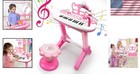 Portable Kids Electronic Piano - 31 Keys  Microphone   Chair For Young Musicians
