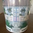 Vintage Ice Bucket Nusza Woyda Beach House Tropical Farmhouse Cottage Art Cooler