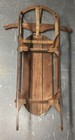 Child   s Sled Antique Toboggan Vintage