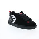 Dc Andy Warhol Court Graffik Sq Mens Black Skate Inspired Sneakers Shoes