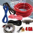 2300w 4 Gauge Car Audio Cable Kit Amplifier Install Amp Rca Subwoofer Sub Wiring