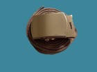 U s Military Style Khaki Web Belt With Brass Buckle U s a Made 54  Heavy Web
