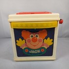 Mattel Jack In The Box Clown 1987 Pop Goes Weasel Works Vintage Tested Works