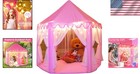 Princess Castle Play Tent For Kids - Large 55   X 53   Indoor outdoor Retreat