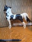 Breyer Horse  1141 Retired Black White Tobiano American Saddlebred Stallion