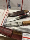 Vtg Lot Of 5 Assorted Knives Hunting Dagger Bowie Collection