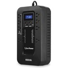 Cyberpower Ecologic Ec650lcd Compact 8 Outlets 650va 390w Ups With Multifunction