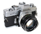 Vtg Minolta Srt 101 35mm Slr Film Camera W  58mm F1 4 Lens Bundle W  Case Tested