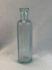 Antique 10-sided Aqua Kendalls Spavin Cure For Human Flesh Bottle Vt 5 5    1880s