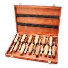 12 Pcs Wood Carving Hand Chisel Tool Set Woodworking Professional Gouges