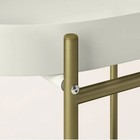 New Unopened Bar Cart Tray Top Serving Cart Cream Gold - Kate Spade Ny X Target