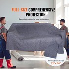 Kffkff 72  X 54  Recycled Cotton Moving Blankets  12-pack 