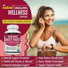 1-3 Pcs Toplux Organic Beet Root 2040mg   90tablets   energy circulation antioxidant