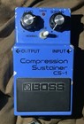 1981 Boss Cs-1 Compressor Pedal - Mij -  Modded For 9v   Led