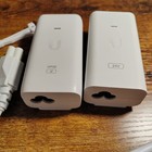 Ubiquiti Poe Injector Set 24v   Upoe Af Gigabit Lan Ethernet Adapter W  Cables